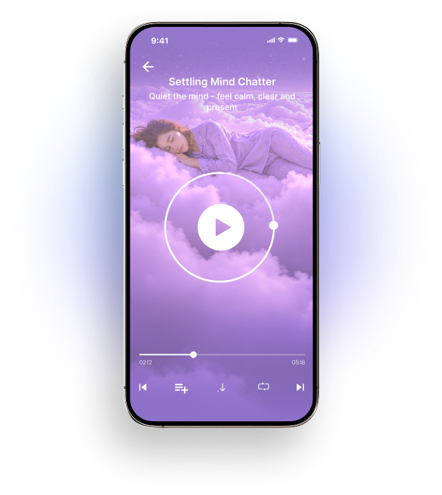 Blissiree app screen